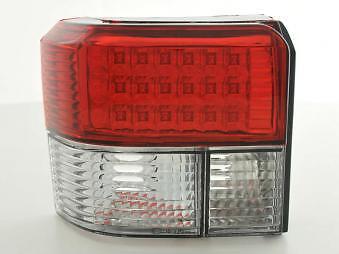 Coppia Fari Fanali Posteriori Tuning LED Bus T4 (70...) 91-04 rosso/bianco