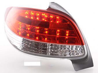 Coppia Fari Fanali Posteriori Tuning LED 206 3/5 porte 98-05 =NO Cabrio=