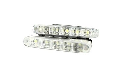 Kit Luci Diurne Led DRLs Daytime Runing Lights Daylight 12V 5W IP65 Universale