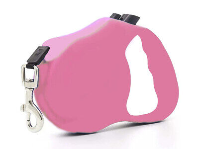Guinzaglio per Cani 3 Metri Retrattile Colore Rosa <ul> <li>Il Cinturino Del è