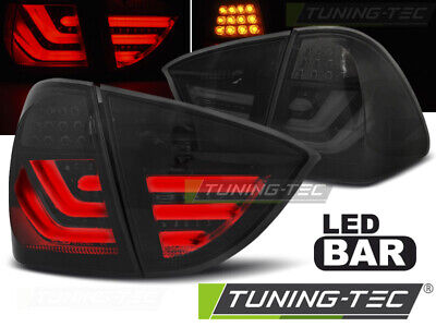 FANALI POSTERIORI A BARRA LED FUMO per E91 05-08