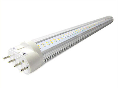 Lampada LED Attacco 2G11 4 Pin 18W 410 mm Bianco Caldo 220V Sostituisce Neon 2G1