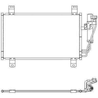 Condensatore clima CX3 2.0 benzina 10/14 2