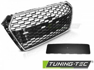 Griglia Tuning A4 B9 15-19 CROMATO NERO RS4 STYLE