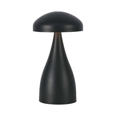 Lampada LED da Tavolo 1W con Batteria 1800mAh Ricaricabile USB C Colore Nero in