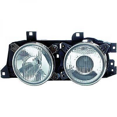 Faro fanale anteriore Sinistro Serie 5 E34 88-95 DEPO per reg elettrica