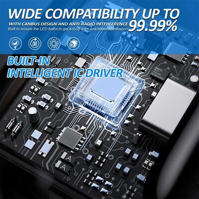 Kit Full Led Compatto H7 12V 45W 8000 Lumen Canbus All In One IP67 Dissipazione