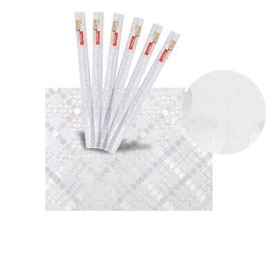 6 Rotoli Pellicola Vetri Finestre Privacy Autoadesiva Opaca 45X200cm Tot. 5,4mq