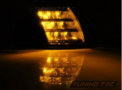 Coppia Frecce indicatori Anteriori Tuning E46 Berlina 05.98-08.01 Nero LED