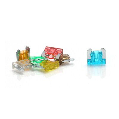 10 Fusibili Piatti Mini Corte Per Auto 12V 24V Max 32V 5A 7,5A 10A 15A 20A 25A