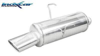 106 1.1 60cv) 1996-2000 Posteriore con uscita singola ovale 120x80 mm