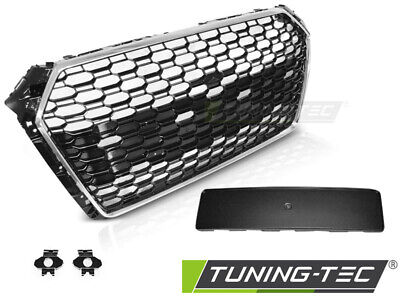 GRILLE SPORT CHROME BLACK PDC fit A4 B9 15-19