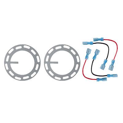 Distanziale volante sgancio rapido Kit in alluminio nero, sistema di fissaggio