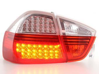 Coppia Fari Fanali Posteriori Tuning LED serie 3 Berlina (E90) 05-08 Rossi