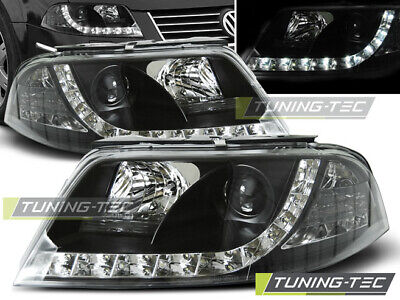 HEADLIGHTS DAYLIGHT BLACK fits PASSAT 3BG 09.00-03.05