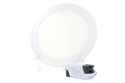 Faretto Pannello Led Da Incasso Rotondo 18W Freddo 6400K Diametro 225mm