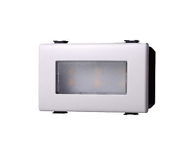 ETTROIT Lampada Led Segnapasso 3P 220V 3000K Compatibile Con Bticino Matix
