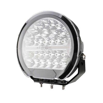 Faro Led Fuoristrada Rotondo 9'' 150W 15000LM + DRL Bianco 5W Luce SOS
