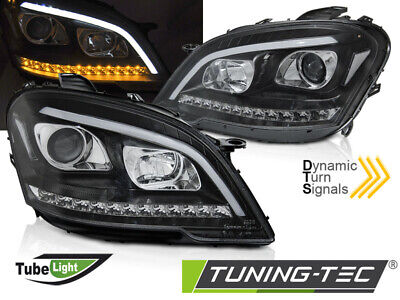FARI TUBO LUCE NERO SEQ per MERCEDES W164 ML M-KLASA 09-11