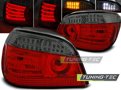 FANALI POSTERIORI A LED ROSSO FUMO per E60 07.03-07