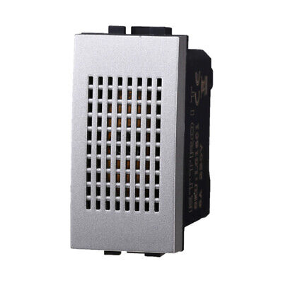 ETTROIT Suoneria 220V 6A Colore GRIGIO Compatibile Con Bticino Living