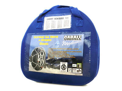 Catene Da Neve A Rombo Per Auto 9mm Gruppo 45 Carall Mezza Misura Omologato