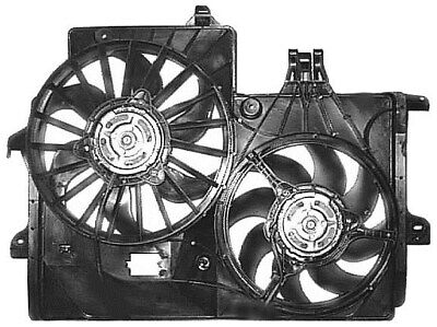 Elettroventola radiatore acqua MERIVA 03-06 315/290mm 1.7-16V DTi per AC 24