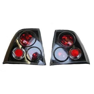 Coppia fari fanali posteriori TUNING VECTRA 99-02 berlina nero 4 pt