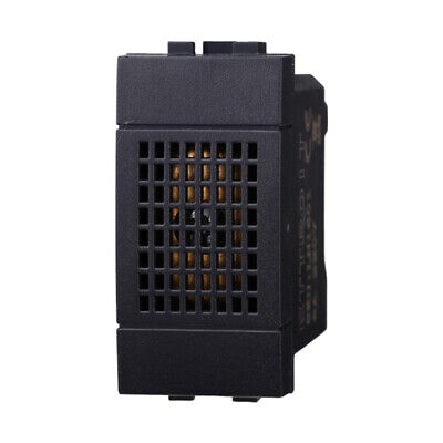 ETTROIT Suoneria 220V 6A Colore Nero Compatibile Con Bticino Living