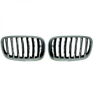 Calandra anteriore TUNING X5 E70 07- e X6 08- cromata nera