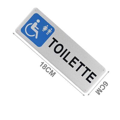 Cartello Segnelatico Toilette 5*18CM <ul><li>Segnaletica Chiara e Pratica: Il