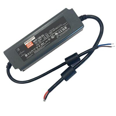 MeanWell NPF-120-24 Alimentatore Trasformatore IP67 120W 24V 5A Input 220V e