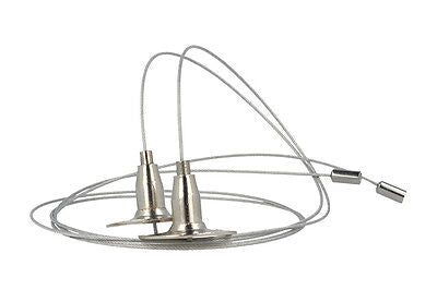 Kit Staffa per il Fissaggio a Sospensione della Plafoniera Led Tri Proof TL1560N