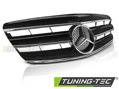 GRILLE SPORT BLACK CHROME fits W221 05-09