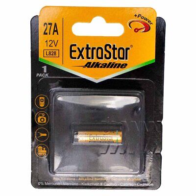 <ul><li>Pila Batteria L828 12V 27A LR27A MN27 Super Alcalina Extrastar