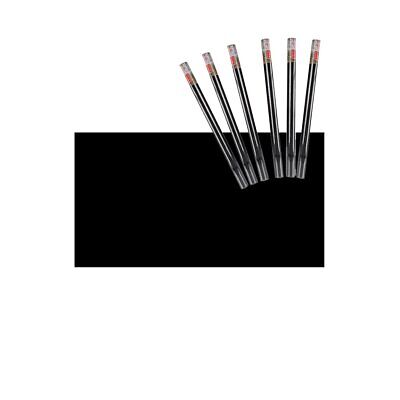 6 Rotoli Carta Adesive Per Mobili 45X200cm Colore Nero da Parati Autoadesive