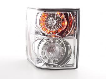 Coppia Fari Fanali Posteriori Tuning LED LTI Range 02-05 cromat