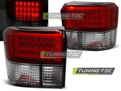 Coppia Set Fari Fanali Posteriori Tuning T4 90-03.03 Rosso/Bianco LED