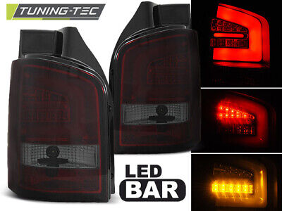 LED BAR TAIL LIGHTS RED SMOKE fits T5 04.03-09