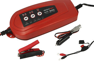 Caricabatterie e Mantenitore Di Carica Per Batterie Auto Moto Trattore Barca 12