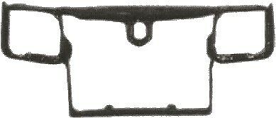 Maschera ossatura ClasseC W202 93-00 con traversa inferiore 35 12 200