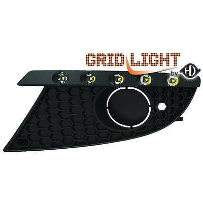 Coppia griglie con Luci Diurne Dayline DRL TUNING LEON 05-09 con luce DIUR