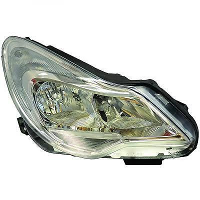 Faro fanale anteriore Sinistro CORSA D 02/11- VALEO H7+H1 con motorino reg