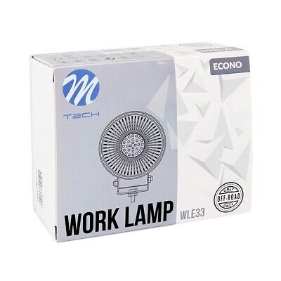 Faro di Lavoro M-TECH ECONO 4" 28xSMD3030 - Round 28W 10-30V Flood