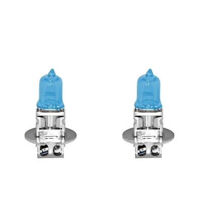 H3 Crystal White Racing alogena 2 pezzi 800 lm 3800°K 55W 12V