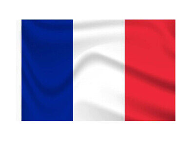 Bandiera Francese Francia 145X90cm In Tessuto Poliestere Con Passante Per