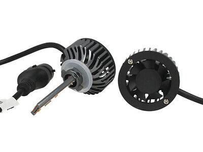 Kit Full Led Cob H27 880 PG13 881 PGJ13 26W Reale 12V Con Ventola