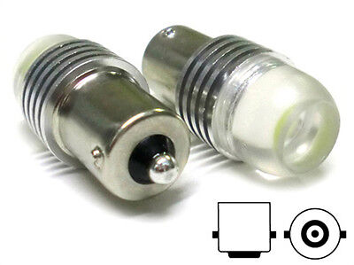 Lampada Led BA15S 1156 P21W 2W 12V Power Led 360 Gradi Bianco