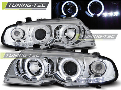 HEADLIGHTS ANGEL EYES CHROME fits E46 04.99-03.03 COUPE