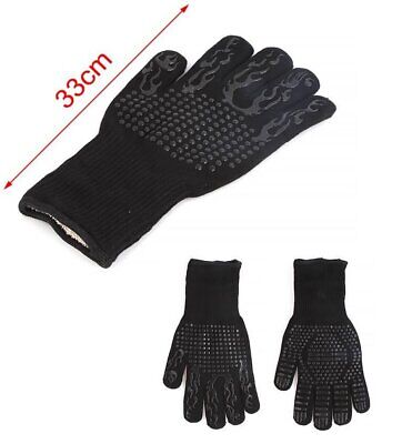 Guanto da Barbecue Ignifughi Singolo Pezzo Lungo 33cm <ul><li>Questo è un